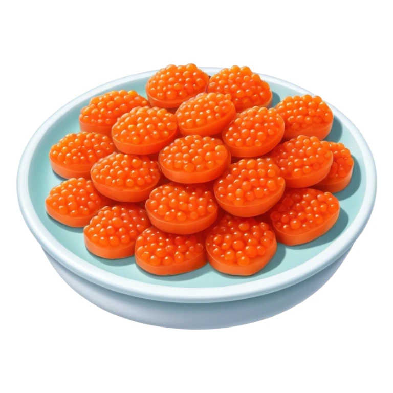 Traditional Spanish fish roe delicacy sticker