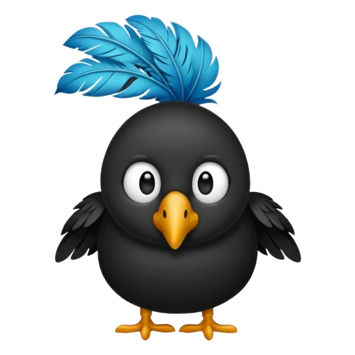 Haz un emoji de un ave condor sticker