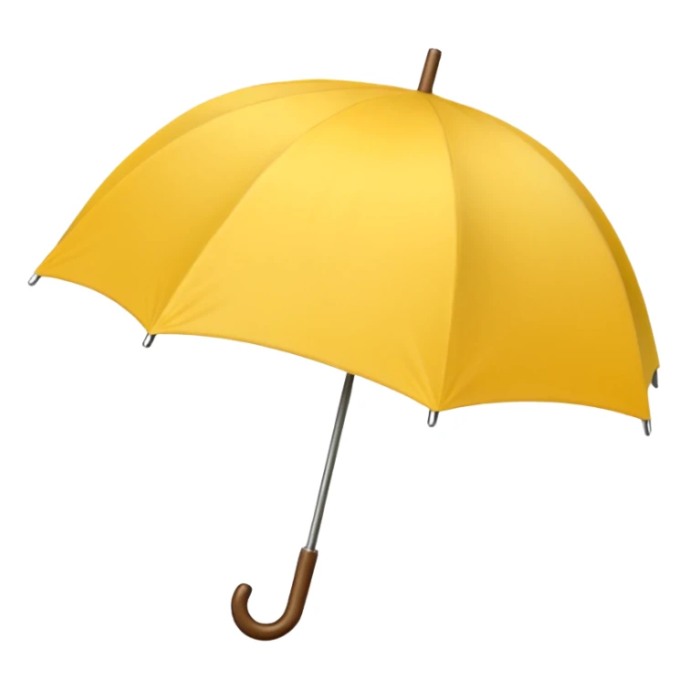 TURN THIS YELLOW UMBRELLA IN EMOJI WE CAN USE IN CHAT sticker