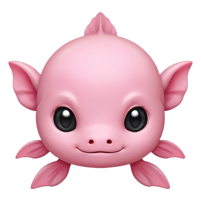 Axolotl face, chibi style, cute proportions, big eyes, simple sticker
