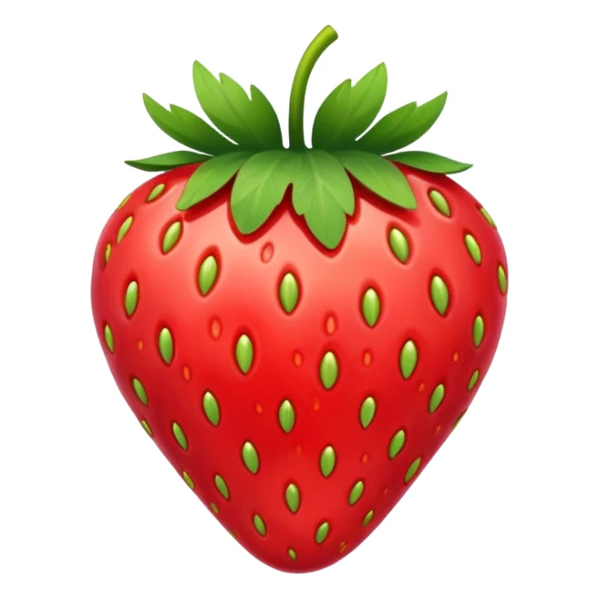 strawberry sticker