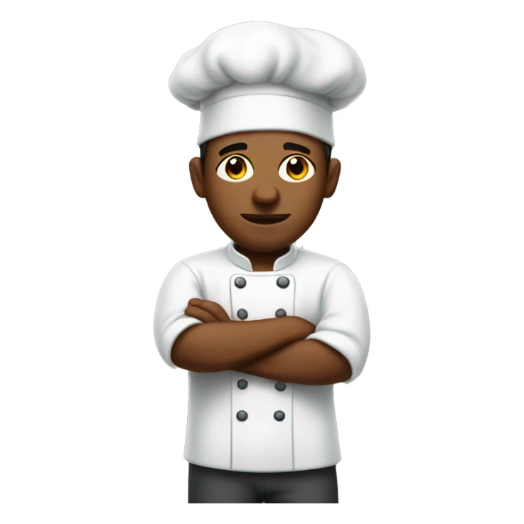 Very focused chef sticker