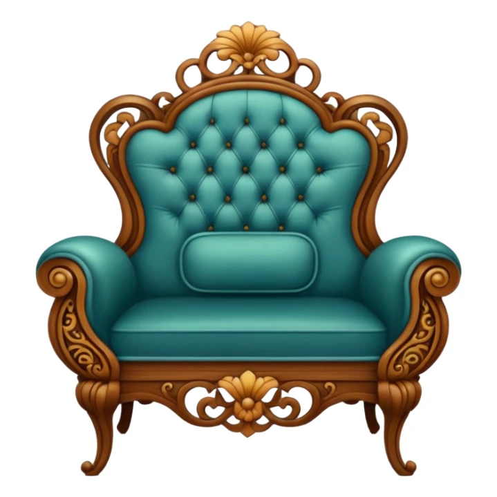 Art nouveau furniture sticker