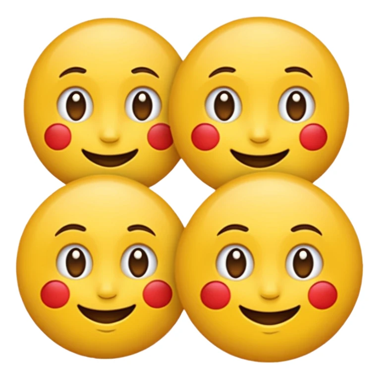 Emoji rond et jaune qui regarde à gauche sticker