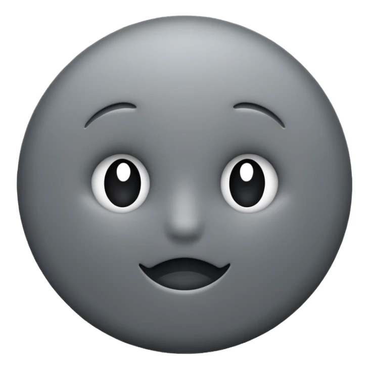 i just want a grey circle emoji from android sticker