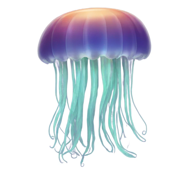 Jellyfish sticker