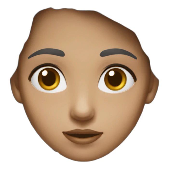 Fille qui fait un clin d'œil cœur sticker