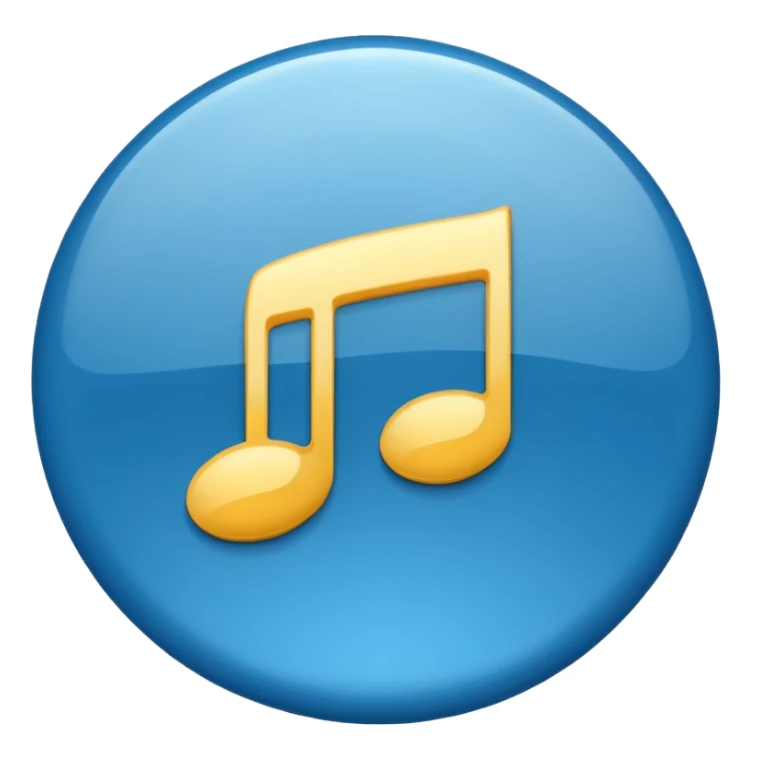 i want to create pack for discord bot music button for emoji color blue sticker