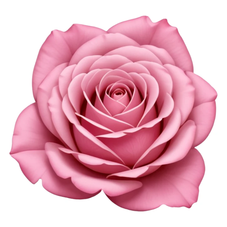 “A Polaroid photo of a pink rose  sticker