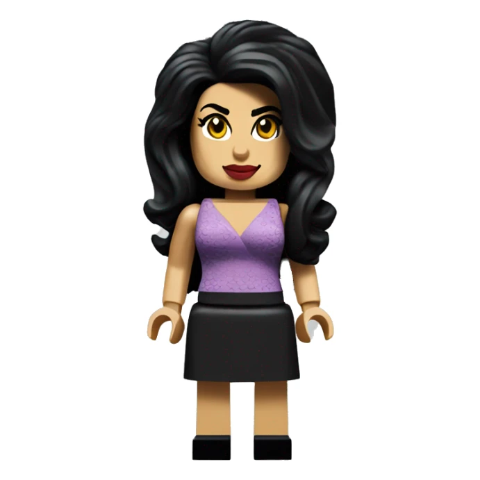 amy winehouse lego full body sticker