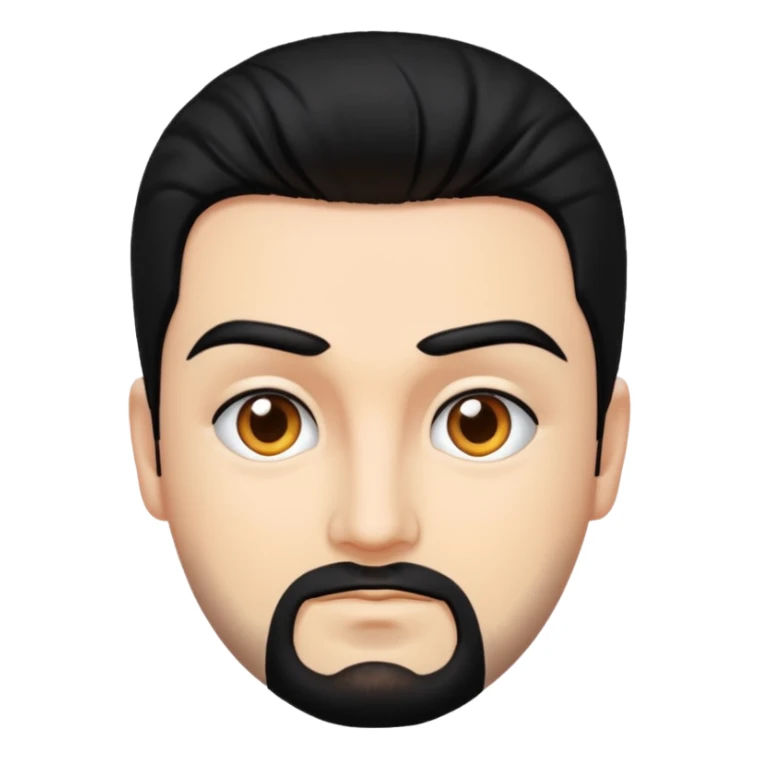 Chris Kirkpatrick with black hair sticker