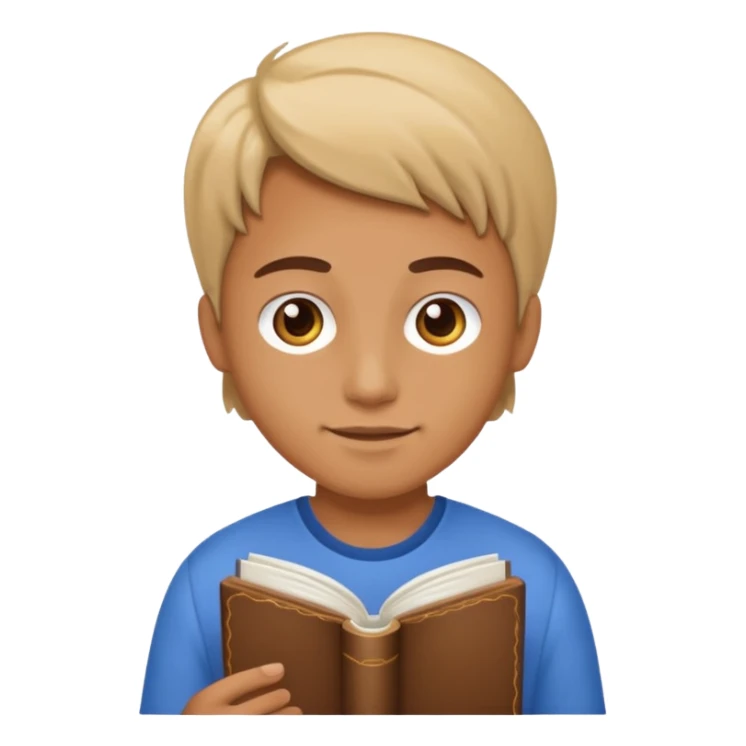 Un. Livre humain sticker