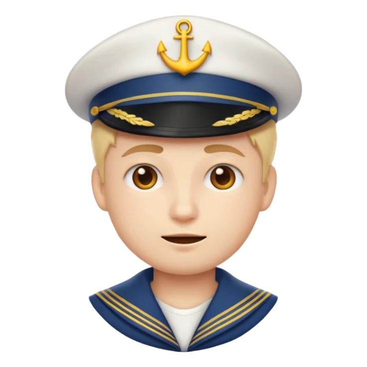 emoji marinero dice que no sticker