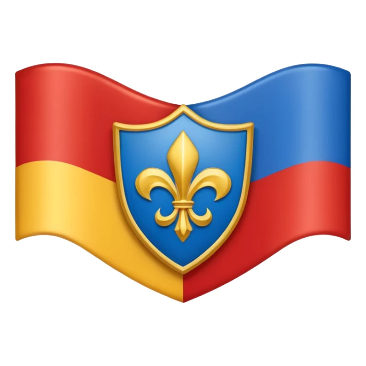 Drapeau de la région du Var 83 en France: composé de cette manière : 🟥🟥🟥🟥🟥🟥🟥
🟨🟨🔵🔵🔵🟨🟨
🟨🟨🔵⚜️🔵🟨🟨
🟨🟨🔵🔵🔵🟨🟨
🟨🟨🟨🟨🟨🟨🟨 sticker