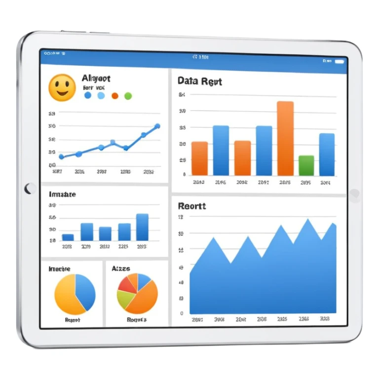 data analyze report sticker