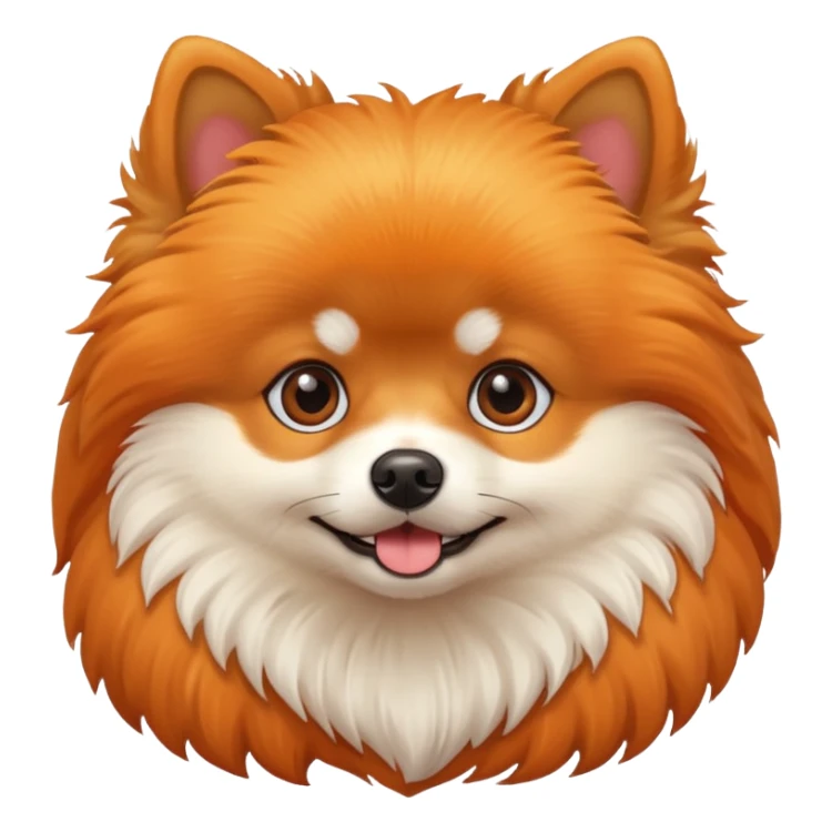 Pomeranian dog sticker