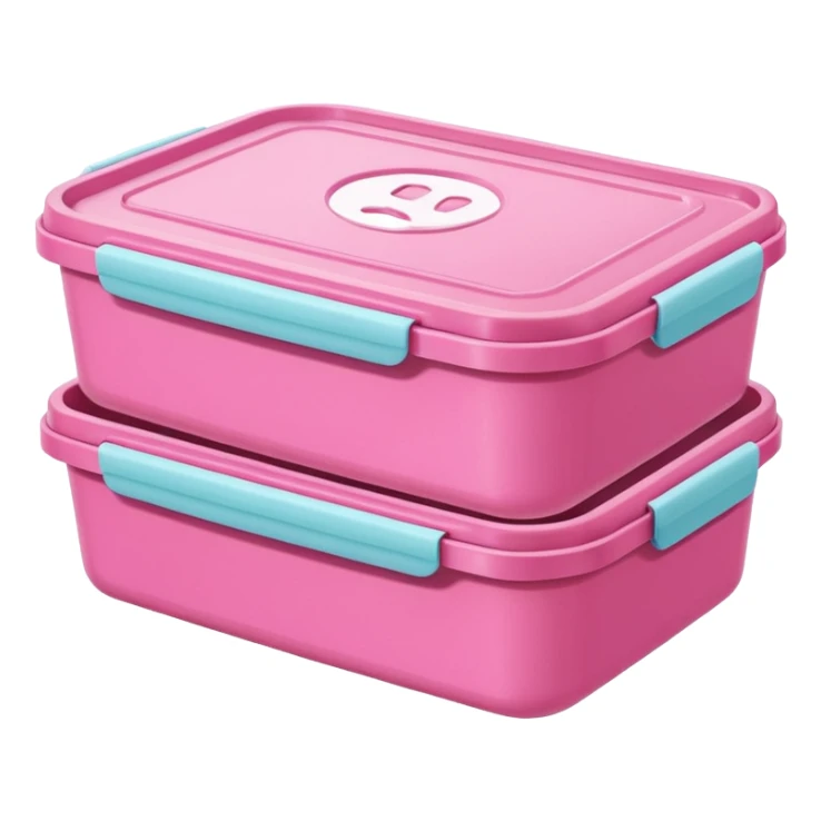 Meal prep pink sticker