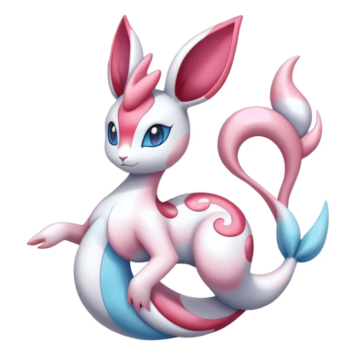 Milotic-Sylveon-Primarina-Pokémon full body sticker