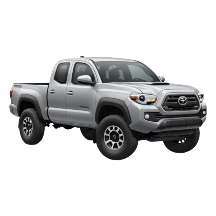 grey 2023 toyota tacoma sticker