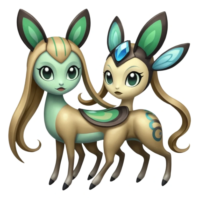 Meloetta-Sigilyph-Pokémon-Fakémon-creature sticker