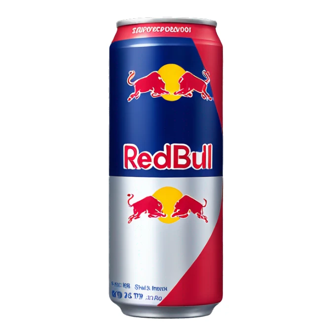 One can of Redbull sticker