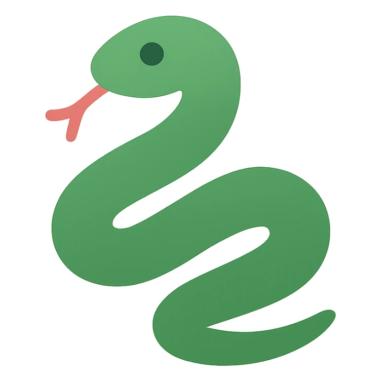 Snake sticker