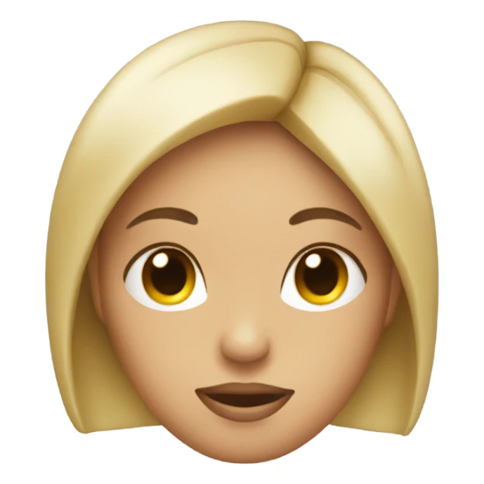 Woman’s body with a fish head sticker