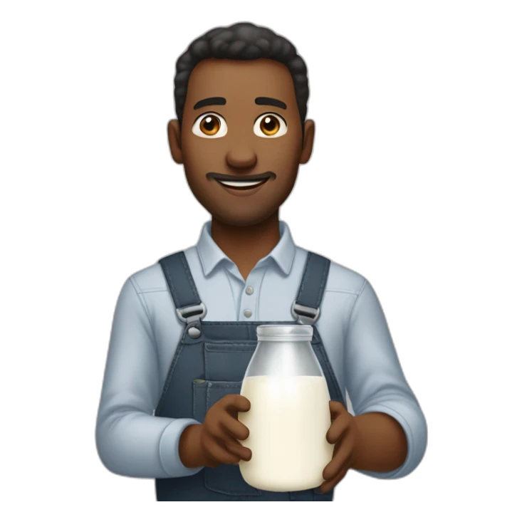 Dad brings milk after 16 years sticker