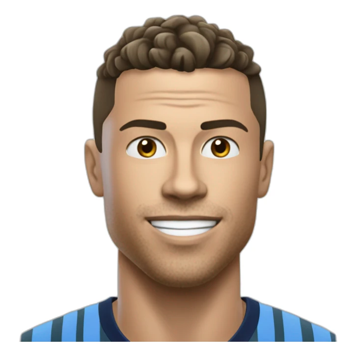 Ronaldo qui fait calma sticker