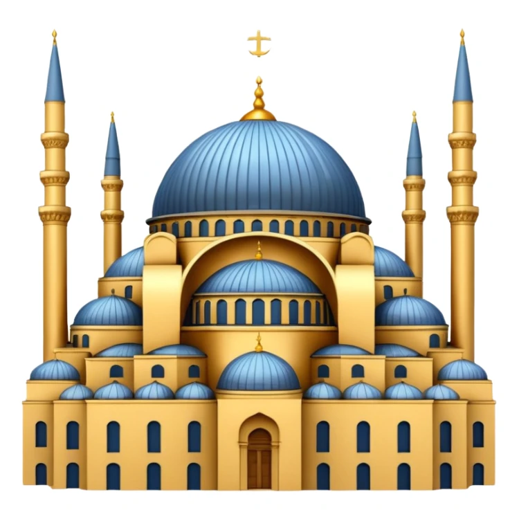 Hagia Sophia  in a emoji  sticker