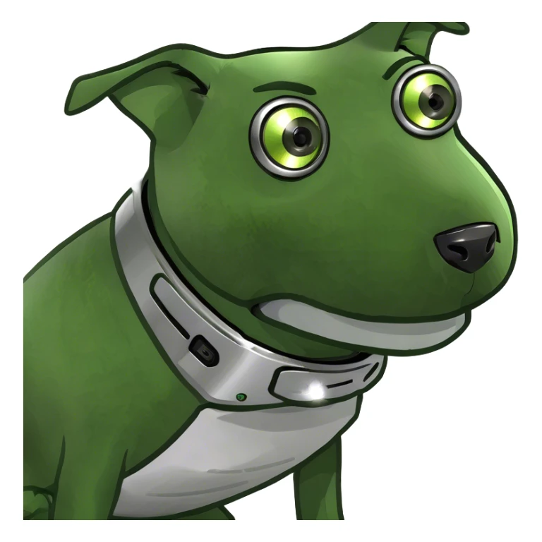 Робот собака  sticker