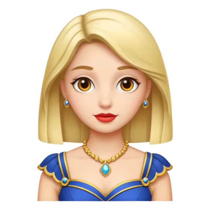 very fancy girl european sticker