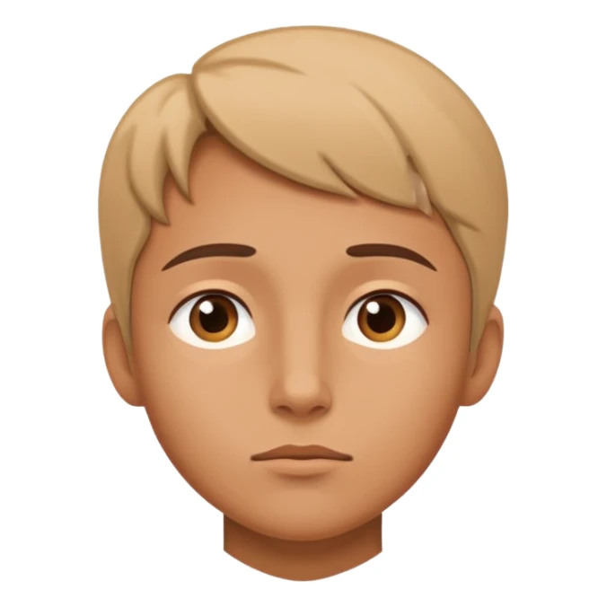 person with a thoughtful expression, looking upward as if imagining the future sticker