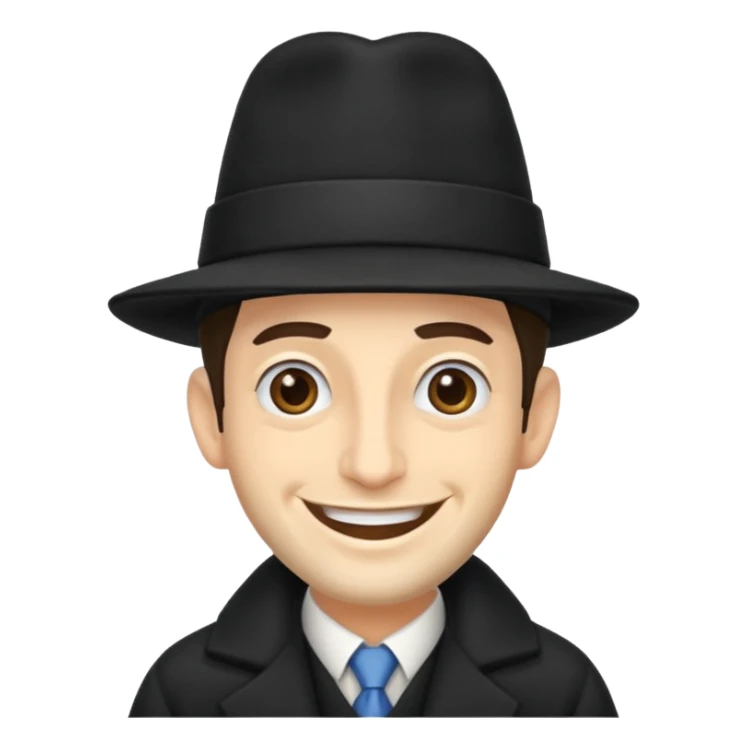 Happy merchant Jew art meme sticker