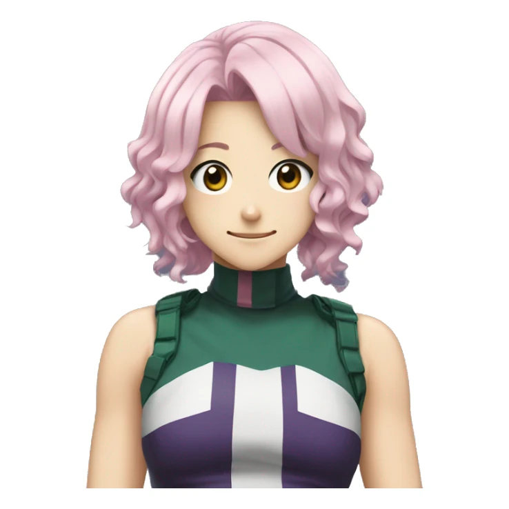 Mina Ashido from my hero academia sticker
