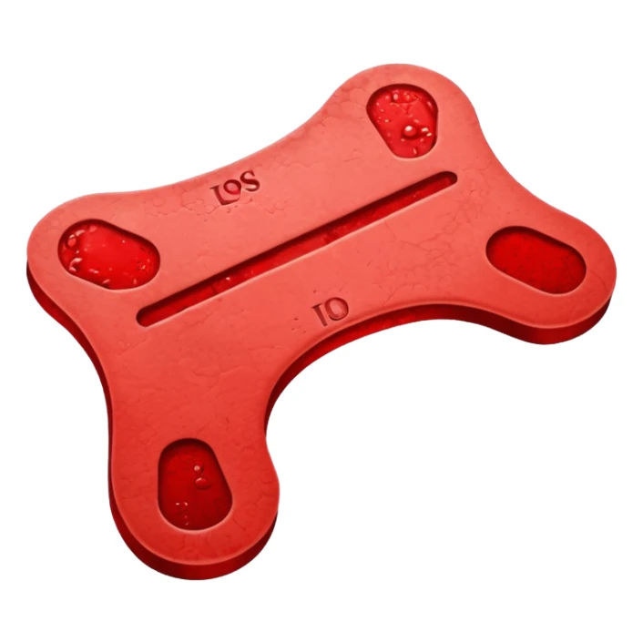 Menstrual blood on pad  sticker