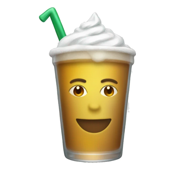 New Year's glass, starbux sticker