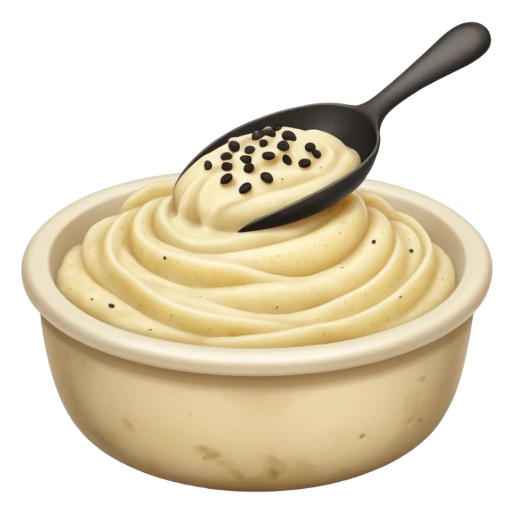 Potato puree sticker
