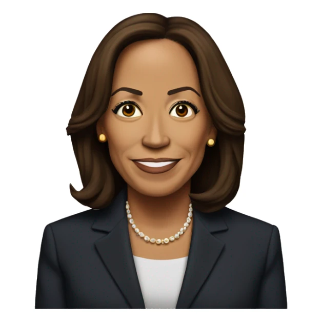 Donald trump Kamala Harris  sticker