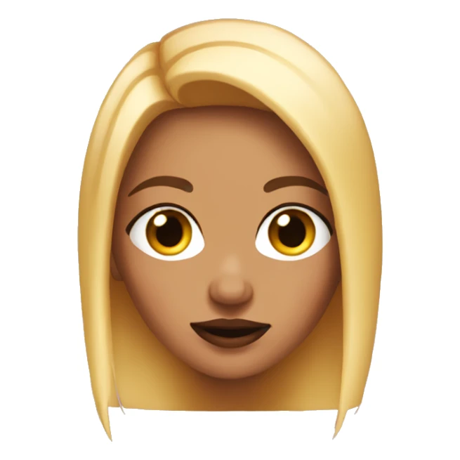 A baddie girl with nails sticker