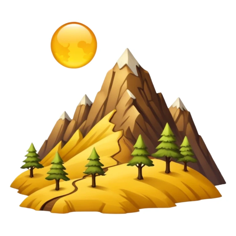 
una mezcla de sol + montaña + caminante estilo petroglifo sticker