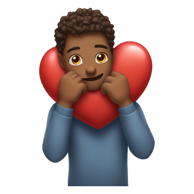 Heart that wants to hug sticker