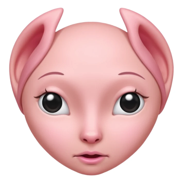 shaved vagina sticker