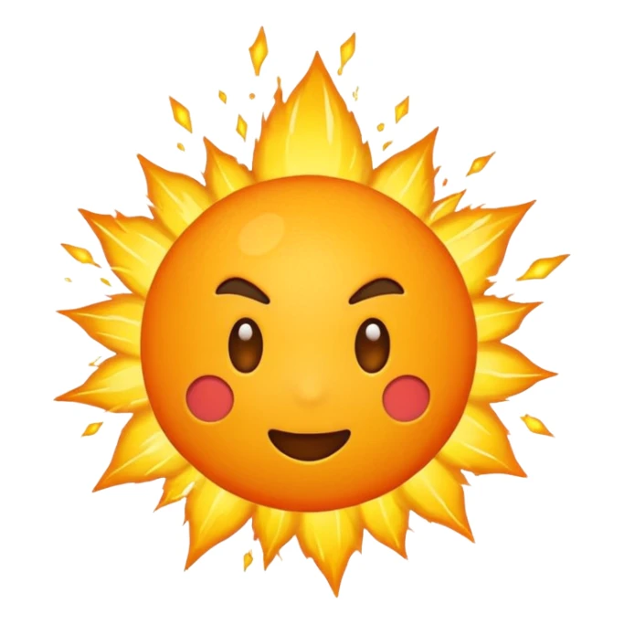 I want to represent this text with an emoji:
Third explosiveness.
Its combinations, posture, and timing make it different from the rest. sticker