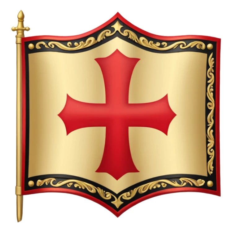 templar x gods of olympus flag sticker