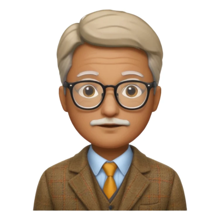 Professor in the la casa de papel TV show sticker