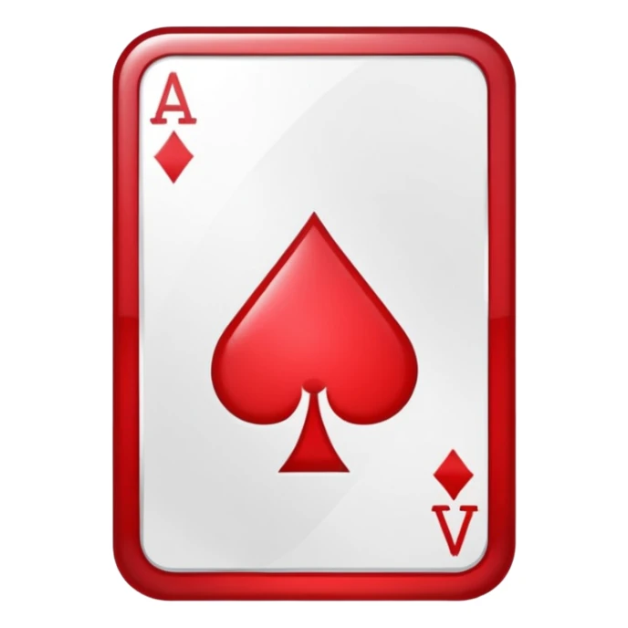 Ace of Diamonds Icon sticker