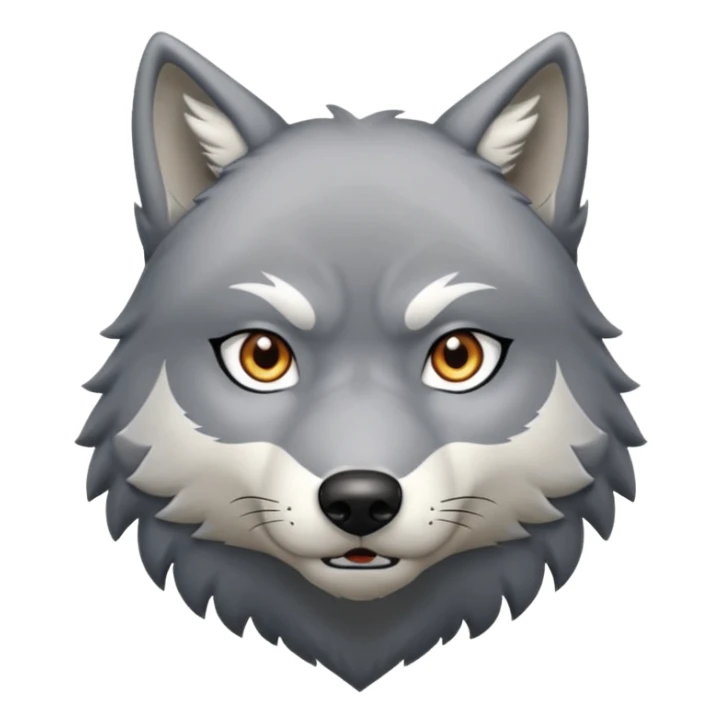 Ginga Nagareboshi Gin/Silver Fang the wolf sticker
