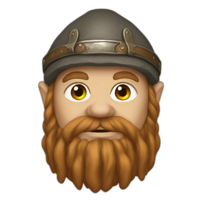 Dwarf from Lord of the Rings  sticker