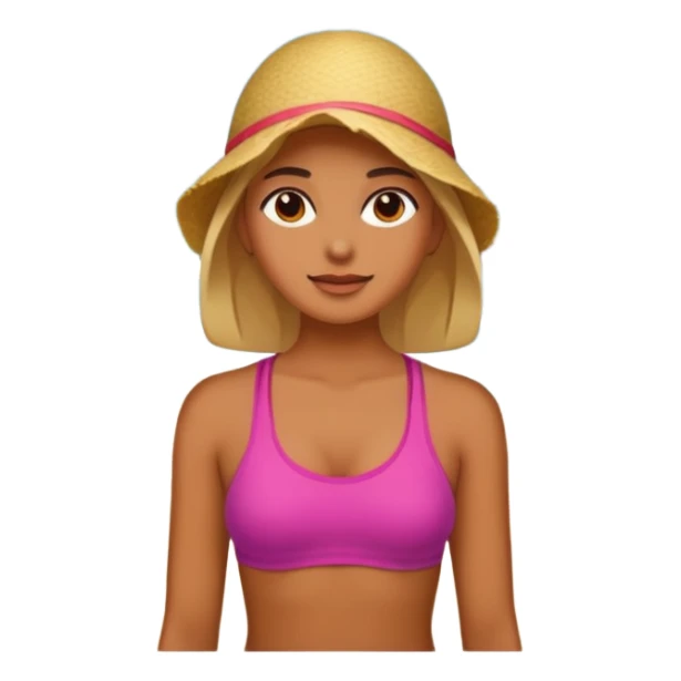 abstract art people on the beach landscape  sticker